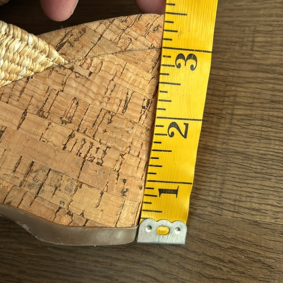 Women’s Coach and Four Wedge Cork Sandals 9M - Picture 6 of 9
